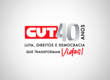 Lançamento da logomarca dos 40 anos da CUT contou história e debateu futuro