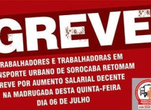 Sorocaba: Trabalhadores em transporte retomam greve