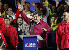 Nicolás Maduro é reeleito presidente da Venezuela com 68% dos votos