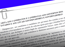 Entidades sindicais entregam carta aos governadores contra MP do Saneamento