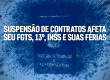 Confira como suspensão de contratos afeta seu FGTS, 13º, INSS e suas férias