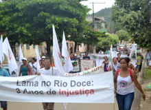 Marcha ‘Lama no Rio Doce: Três Anos de Injustiça’