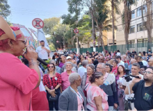 Arraiá do SindSaúde-SP apela a santo para fazer governo se apaixonar pelo SUS