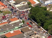 Massacre deixa dez mortos em escola de Suzano, na Grande São Paulo