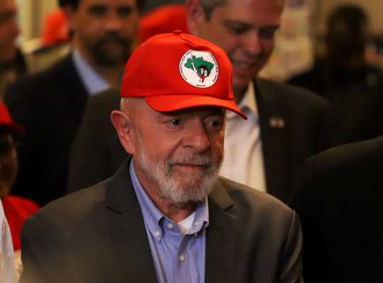 Lula com movimentos populares. MST, Sao Paulo, SP. 19 de julho de 2024. Foto: Roberto Parizotti.