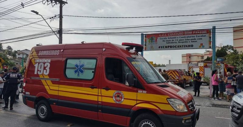 Crianças indefesas assassinadas brutalmente, em creche de Blumenau